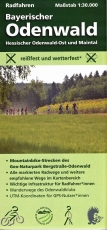 Radkarte Bayerischer Odenwald, 1:30.000 (April 2021)